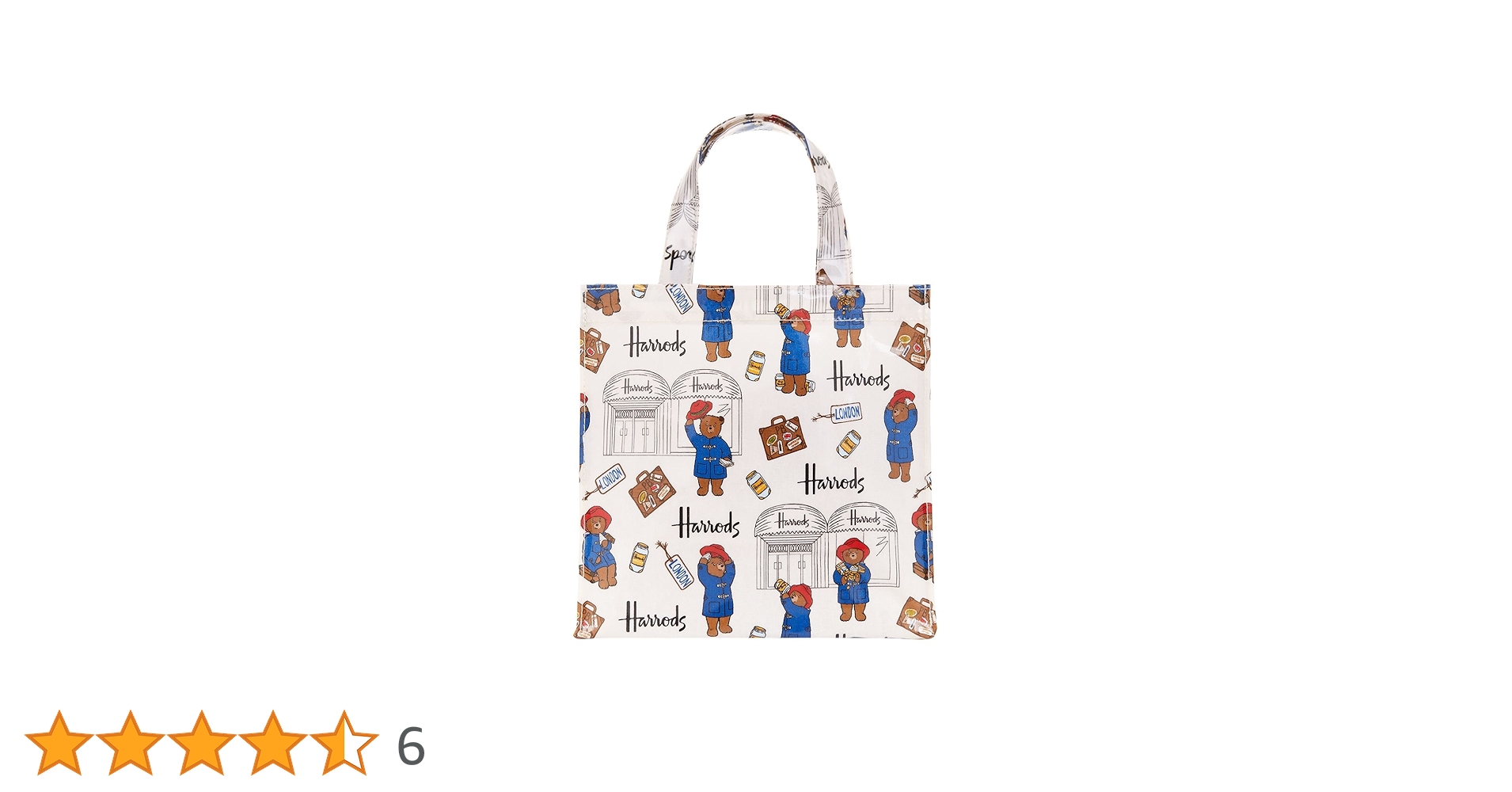 Amazon.co.jp: Harrods Genuine Leather Tote Bag, Paddington